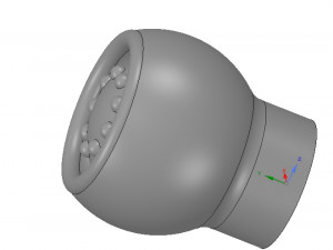 simple-made furniture handle knob v3 3d-print and cnc 3D Print Model