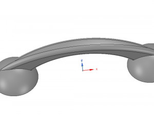 simple-made furniture bracket handle v3 3d-print and cnc 3D प्रिंट मॉडल
