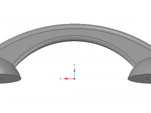 simple-made furniture bracket handle v3 3d-print and cnc 3D प्रिंट मॉडल
