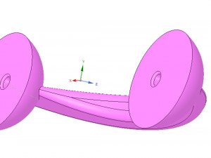 simple-made furniture bracket handle v3 3d-print and cnc 3D प्रिंट मॉडल