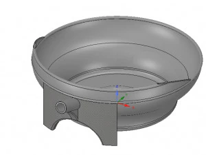 capacit&agrave; di scarico benzina gasolio liquidi refrigeranti antigelo stampa 3d e cnc Modello di stampa 3D