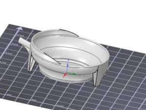 capacit&agrave; di scarico benzina gasolio liquidi refrigeranti antigelo stampa 3d e cnc Modello di stampa 3D