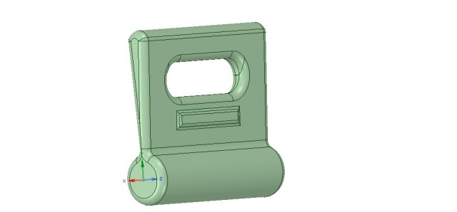 nylon internal flat slide and slug abz258 3d-print Model Cetak 3D .c4d .max .obj .3ds .fbx .stl .blend 