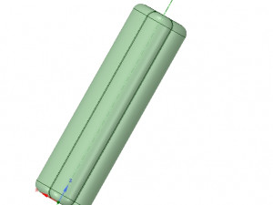 nylon internal flat slide and slug abz258 3d-print Model Cetak 3D