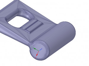 nylon internal flat slide and slug abz258 3d-print Model Cetak 3D