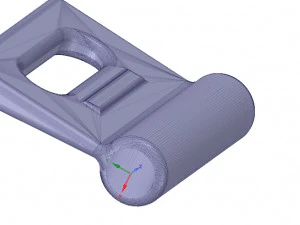 nylon internal flat slide and slug abz258 3d-print 3D Print Model