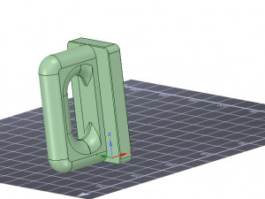 nylon internal flat slide and slug aba91 3d-print 3D 打印模型