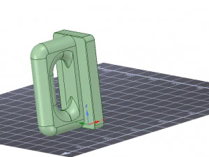 nylon internal flat slide and slug aba91 3d-print 3D Print Model