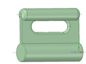 nylon internal flat slide and slug aba-258ustrong 3d-print 3D Print Model