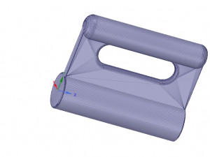 nylon internal flat slide and slug aba-258ustrong 3d-print 3D Print Model