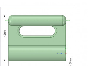 nylon internal flat slide and slug aba-258ustrong 3d-print 3D Print Model