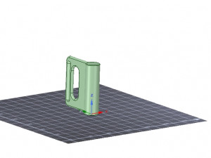 nylon internal flat slide and slug aba-258-01 3d-print 3D प्रिंट मॉडल