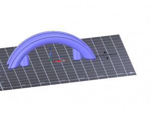 simple-made furniture bracket handle vs02 3d-print and cnc 3D Baskı Modeli