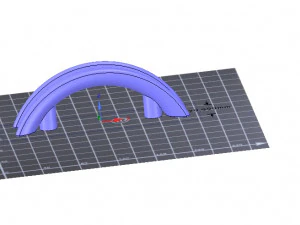 Al&ccedil;a de suporte para m&oacute;veis de fabrica&ccedil;&atilde;o simples vs02 impress&atilde;o 3d e cnc Modelo de Impressão 3D