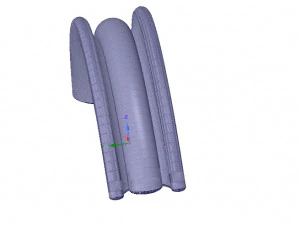 Al&ccedil;a de suporte para m&oacute;veis de fabrica&ccedil;&atilde;o simples vs02 impress&atilde;o 3d e cnc Modelo de Impressão 3D