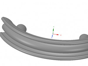 simple-made furniture bracket handle vs02 3d-print and cnc 3D Baskı Modeli