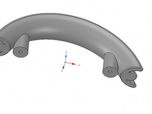 simple-made furniture bracket handle vs02 3d-print and cnc 3D Baskı Modeli