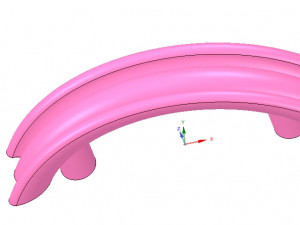simple-made furniture bracket handle vs02 3d-print and cnc 3D Baskı Modeli