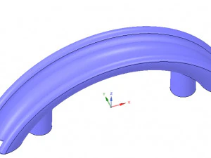Al&ccedil;a de suporte para m&oacute;veis de fabrica&ccedil;&atilde;o simples vs02 impress&atilde;o 3d e cnc Modelo de Impressão 3D