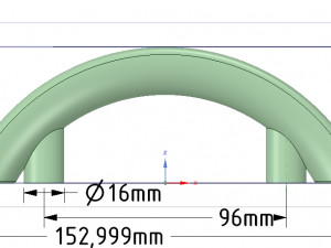 simple-made furniture bracket handle vs02 3d-print and cnc 3D Baskı Modeli
