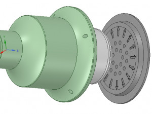 flood floor shower drain kit odor trap 3d-print 3D प्रिंट मॉडल