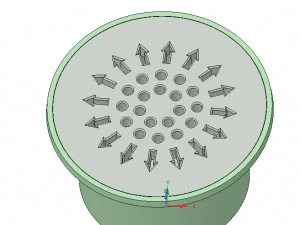 flood floor shower drain kit odor trap 3d-print 3D Print Model