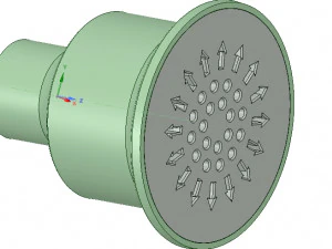 flood floor shower drain kit odor trap 3d-print 3D Print Model
