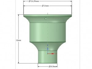 flood floor shower drain kit odor trap 3d-print 3D प्रिंट मॉडल