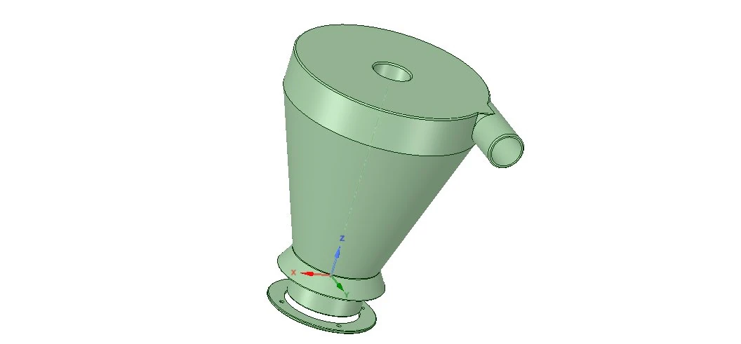cyclone filter for household vacuum cleaner nozzle v01 3d-print 3D Print Model .c4d .max .obj .3ds .fbx .stl .blend