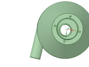 cyclone filter for household vacuum cleaner nozzle v01 3d-print 3D Print Model