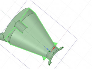 cyclone filter for household vacuum cleaner nozzle v01 3d-print 3D Принт Модель