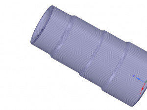 stepped universal adapter for vacuum cleaner nozzle v01 3d-print cnc 3D Print Model