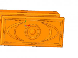 poign&eacute;e de support de meuble simple v04 impression 3d et cnc Modèles 3D en vedette