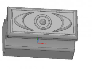 simple-made furniture bracket handle v04 3d-print and cnc 3D Print Model