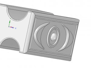 simple-made furniture bracket handle v04 3d-print and cnc 3D Print Model