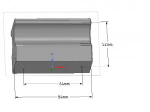 simple-made furniture bracket handle v04 3d-print and cnc 3D Print Model