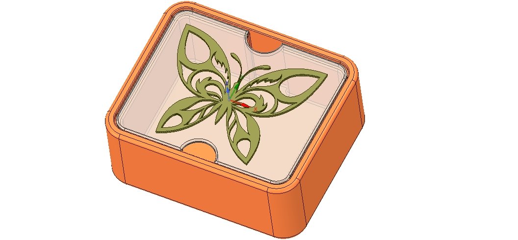 может содержать материалы... gift wedding jewelry box small toy box 3d prin...