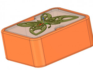 gift wedding jewelry box small toy box 3d print model 3D Принт Модель