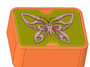 gift wedding jewelry box small toy box 3d print model 3D Принт Модель