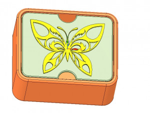 gift wedding jewelry box small toy box 3d print model 3D Принт Модель