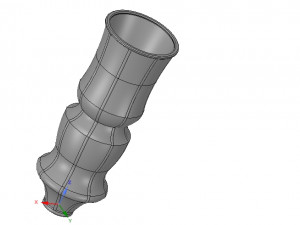gift wedding jewelry round flower vase decor 3d print cnc model 3D 프린트 모델