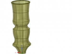 gift wedding jewelry round flower vase decor 3d print cnc model 3D 프린트 모델