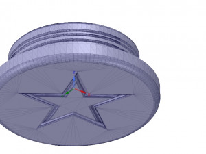 bicycle motorcycles handlebar plugs clips 22mm v01 knobs 3d-print 3Dプリントモデル