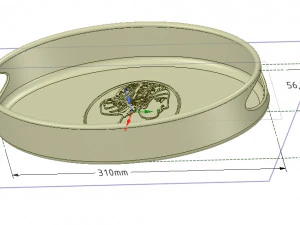 tray pot delivery for vegetables and fruits 3d-print and cnc 3D Print Model