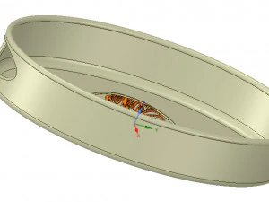 tray pot delivery for vegetables and fruits 3d-print and cnc 3D Print Model