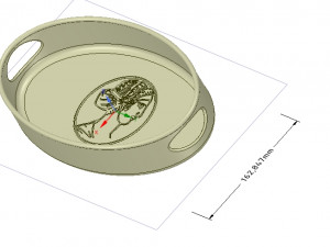 tray pot delivery for vegetables and fruits 3d-print and cnc 3Dプリントモデル