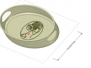 tray pot delivery for vegetables and fruits 3d-print and cnc 3D Print Model