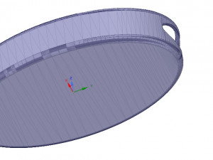 tray pot delivery for vegetables and fruits 3d-print and cnc 3Dプリントモデル