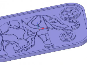 tray stand for plates and hot items elefant 212 3d-print and cnc 3D Print Model