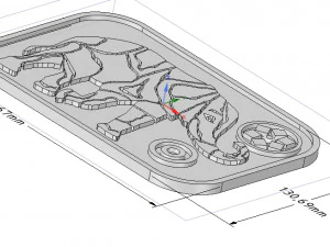 tray stand for plates and hot items elefant 212 3d-print and cnc 3D Print Model